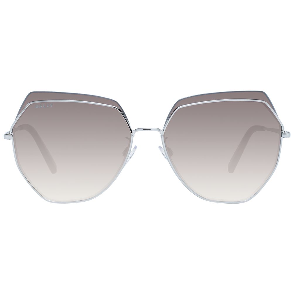 Bally Silver Metal Sunglasses