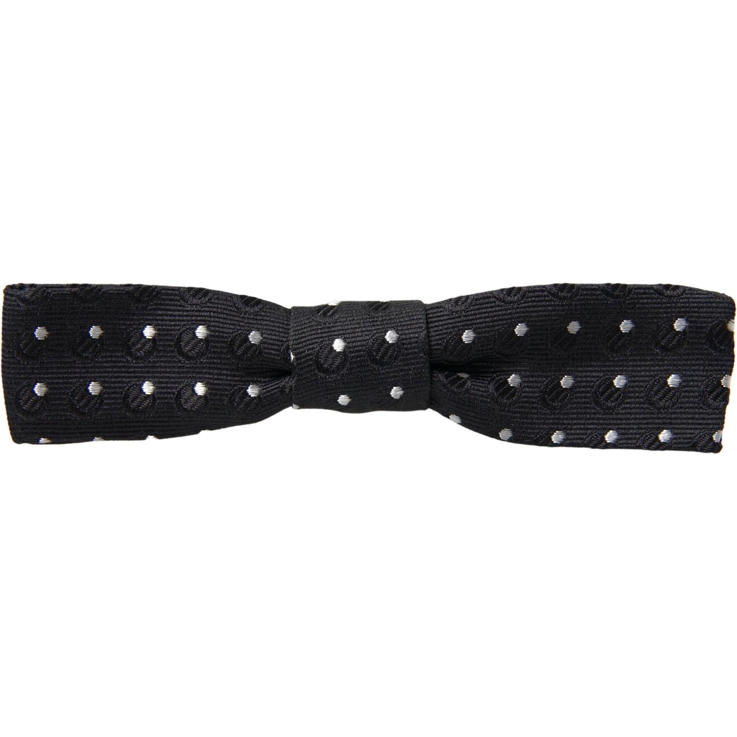 Dolce & Gabbana Elegant Silk Bow Tie for Sophisticated Evenings Dolce & Gabbana Black