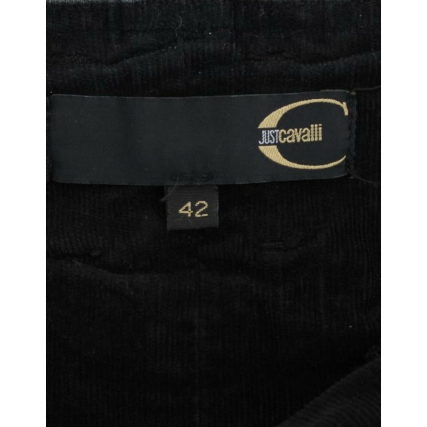 Cavalli Elegant Black Pencil Skirt for Sophisticated Style Cavalli Black