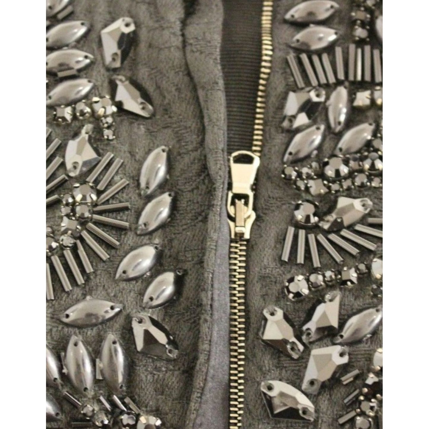Dolce & Gabbana Elegant Sequined Mini Shift Dress Dolce & Gabbana Dark Olive Green