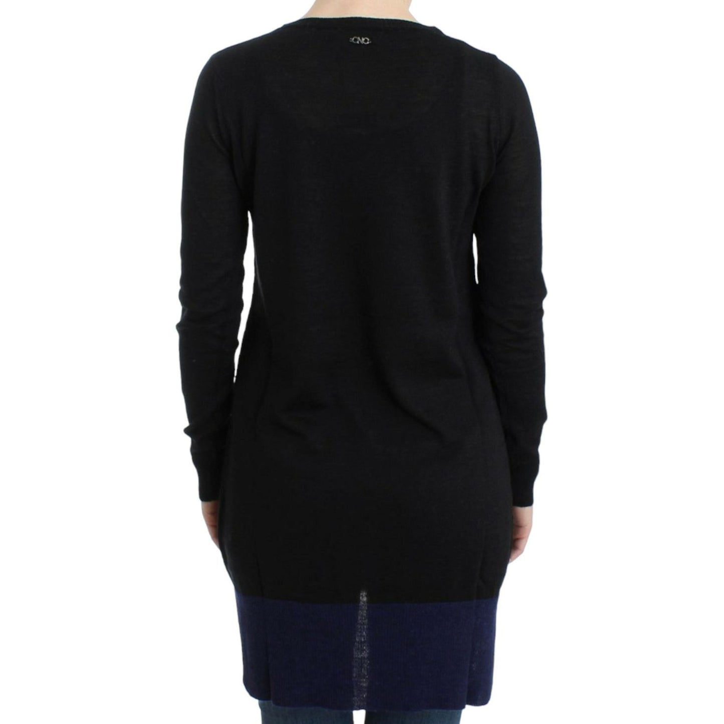 Costume National Elegant V-Neck Lightweight Sweater Costume National Black