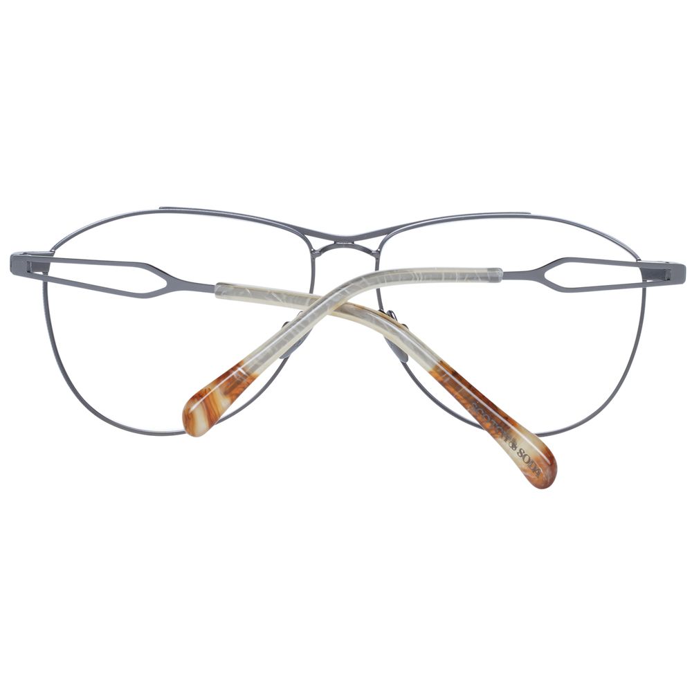 Scotch & Soda Gray Metal Glasses (Frames)
