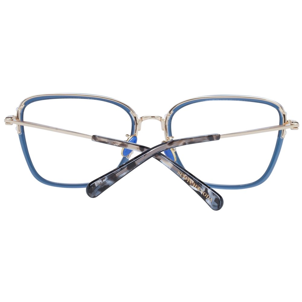 Scotch & Soda Blue Metal & Plastic Glasses (Frames)