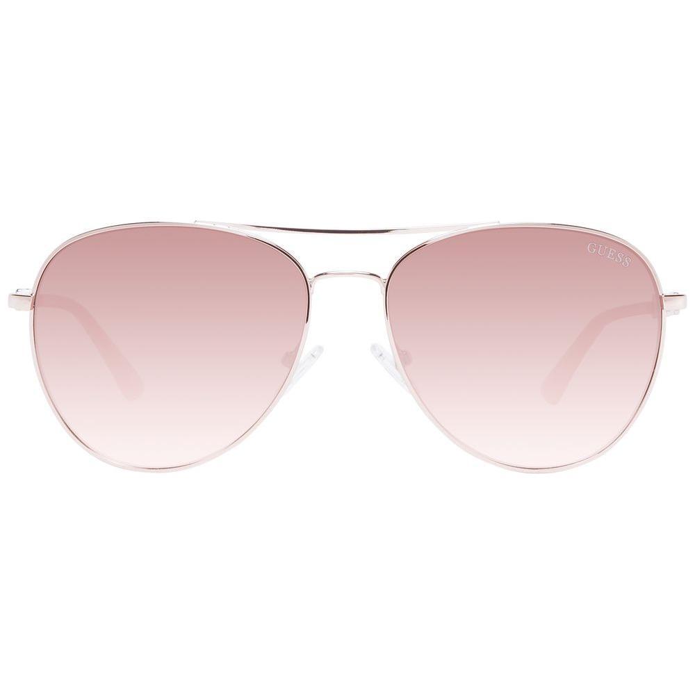 Guess Rose Gold Women Sunglass