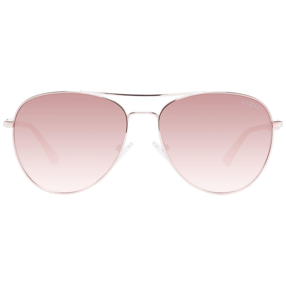 Guess Rose Gold Women Sunglasses Guess Light Gray
