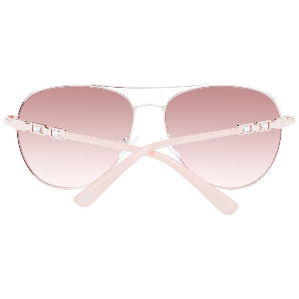 Guess Rose Gold Women Sunglasses Guess Light Gray