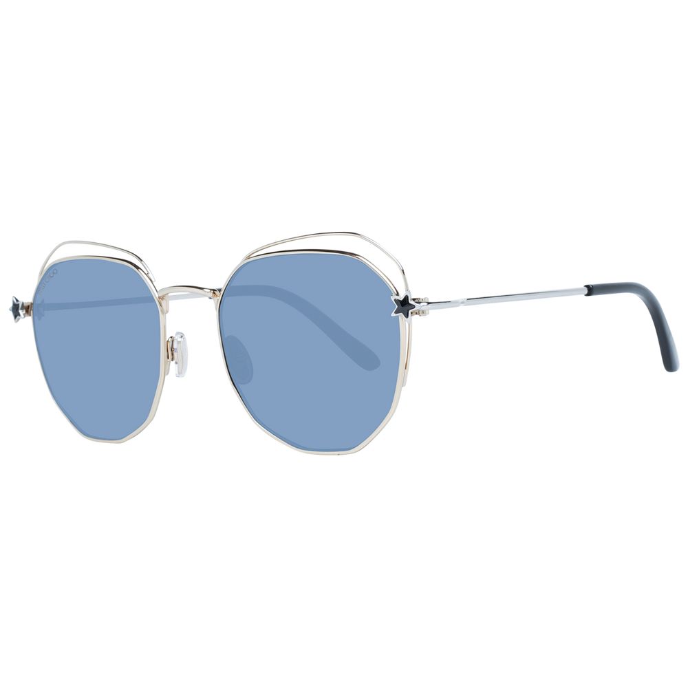 Jimmy Choo Gold Women Sunglasses Jimmy Choo Light Slate Gray