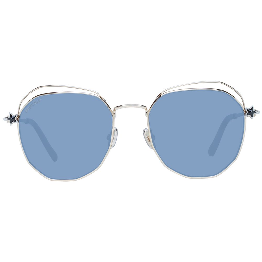 Jimmy Choo Gold Women Sunglasses Jimmy Choo Light Slate Gray