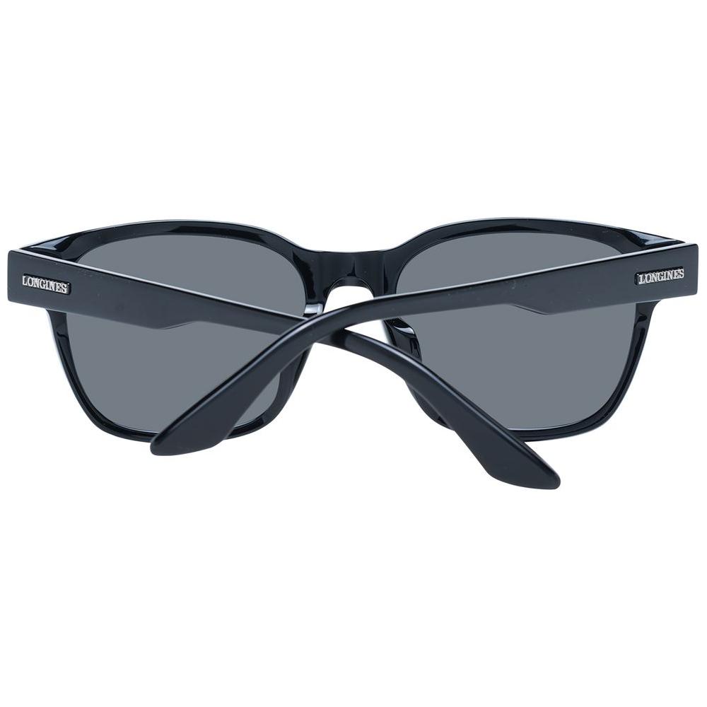 Longines Black Men Sunglasses Longines Dim Gray