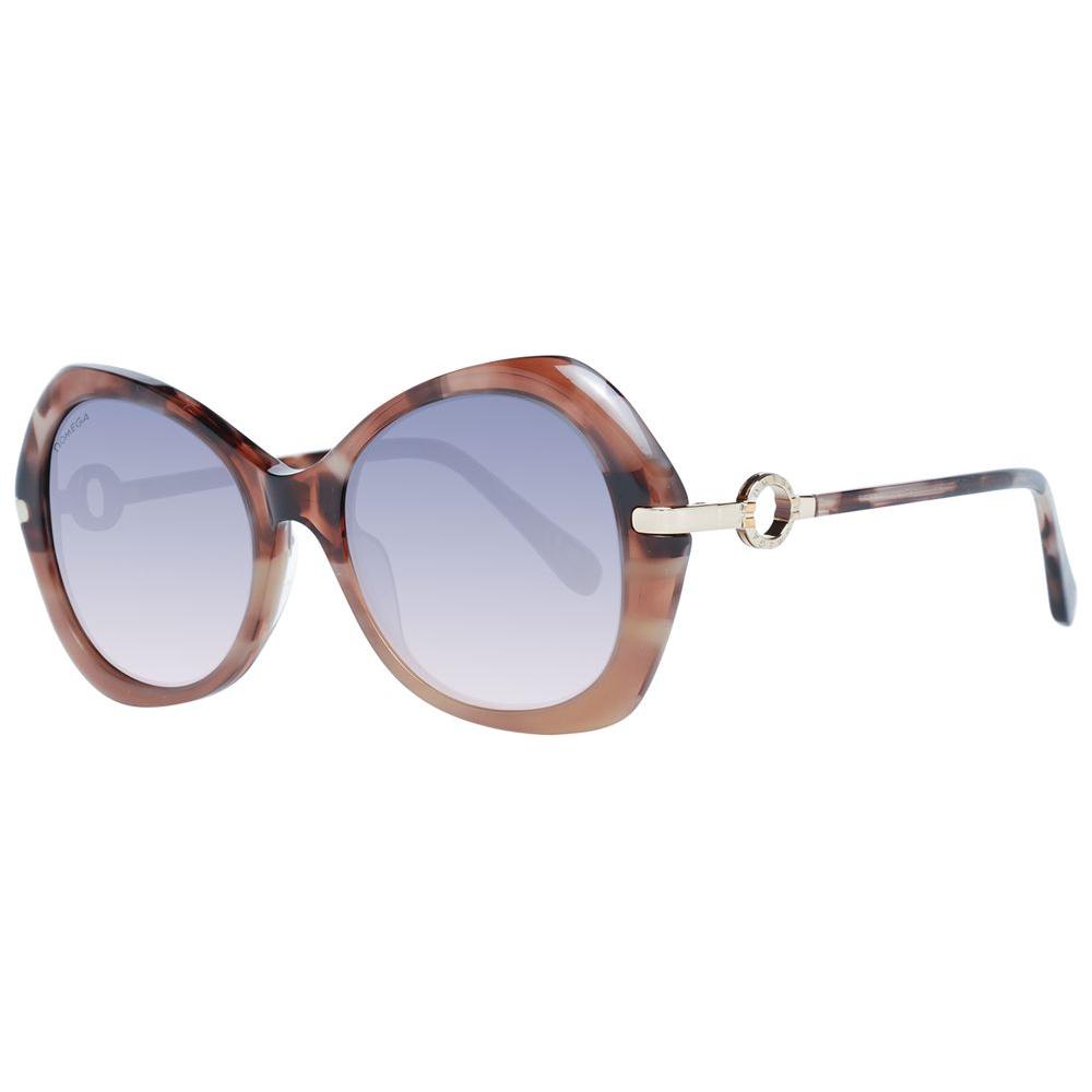 Omega Brown Women Sunglasses Omega Gray