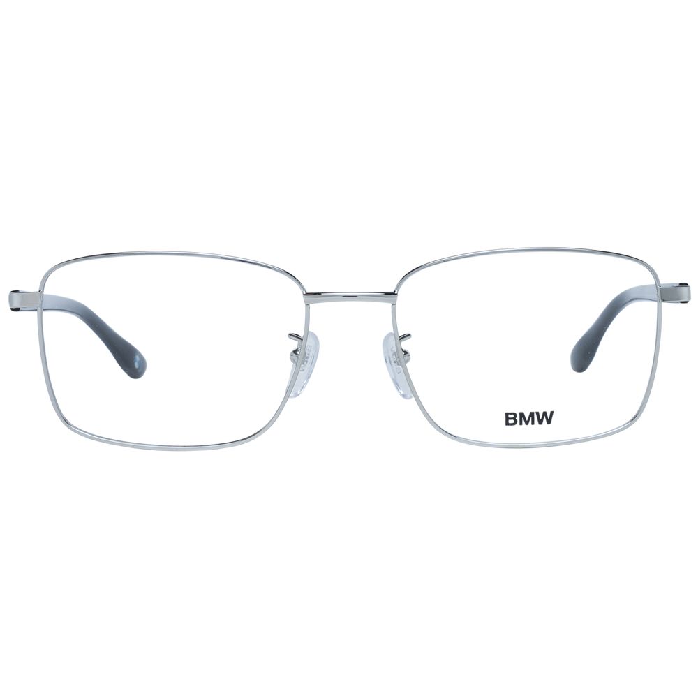 BMW Silver Men Glasses Frame