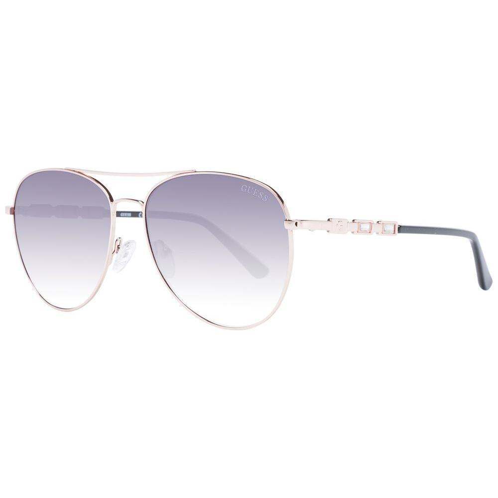 Guess Rose Gold Women Sunglass