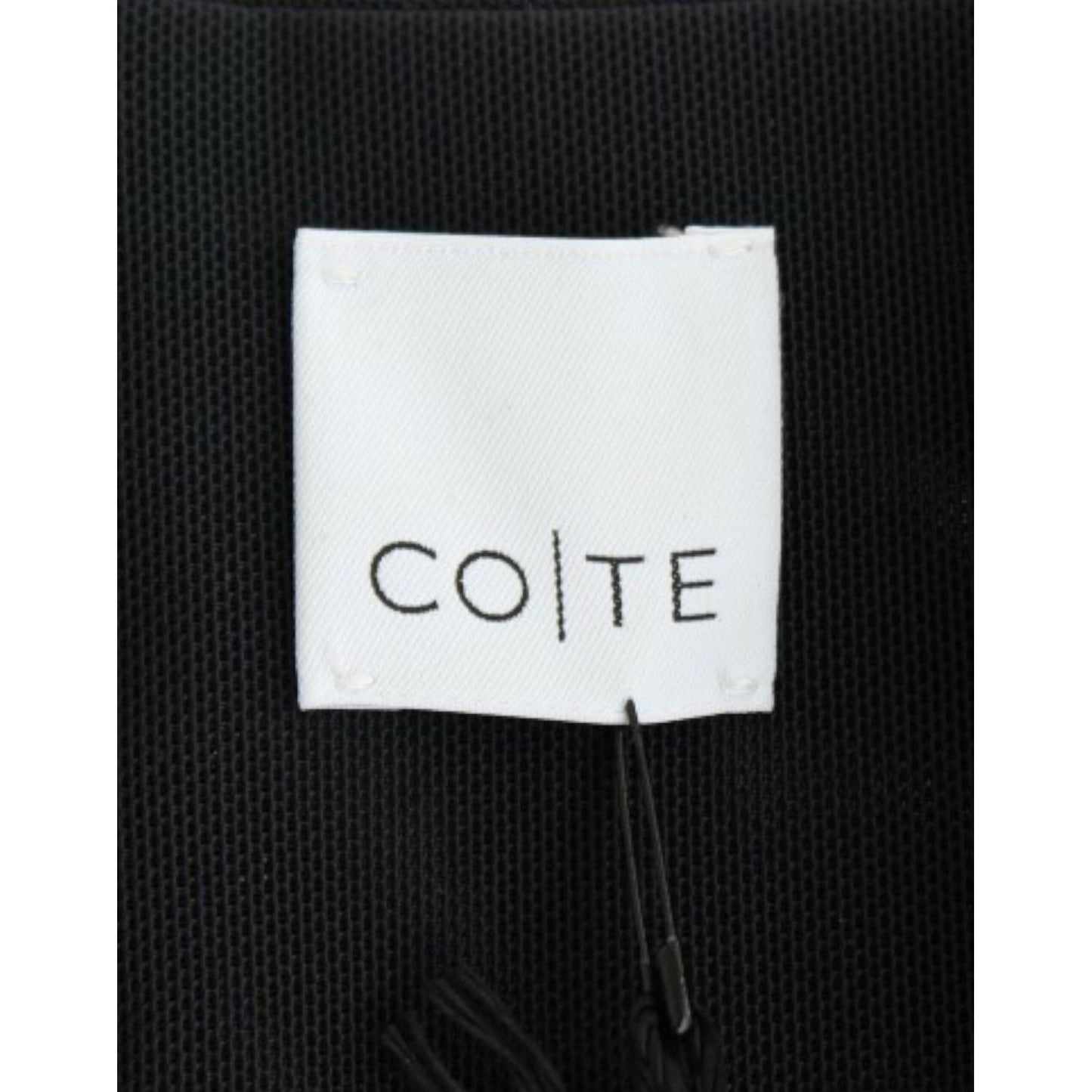 CO|TE Elegant Black Short Sleeve Venus Dress CO|TE Lavender