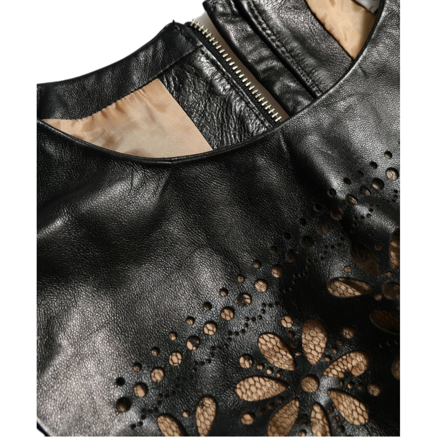 Valentino Elegant Black A-Line Mini Dress Valentino Dark Slate Gray