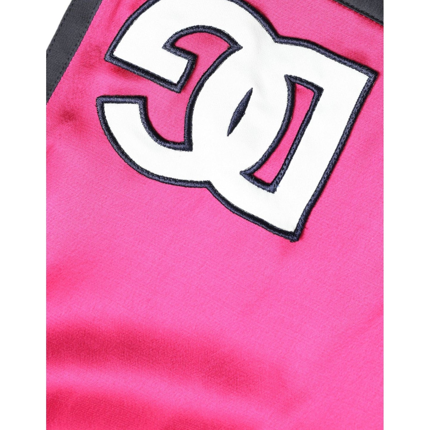 Dolce & Gabbana Chic Pink High Waist Jersey Shorts Dolce & Gabbana Hot Pink