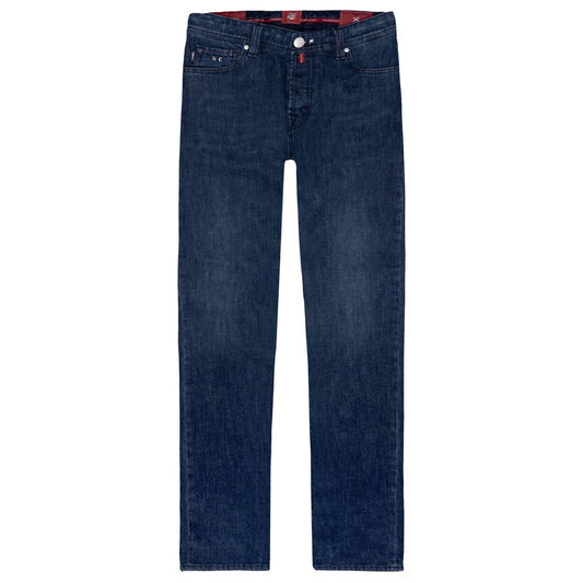 Tramarossa Blue Cotton Men Jeans