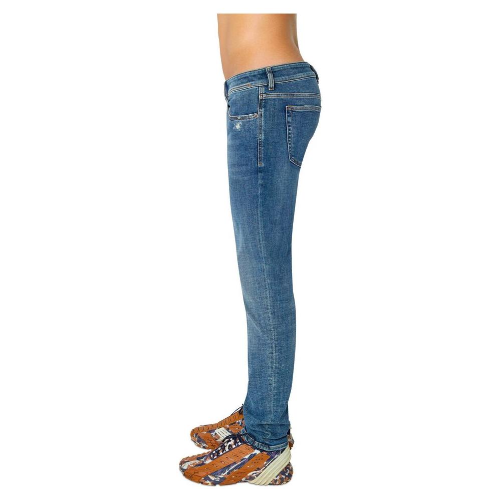 Diesel Punk-Inspired Low Waist Skinny Jeans Diesel Dim Gray