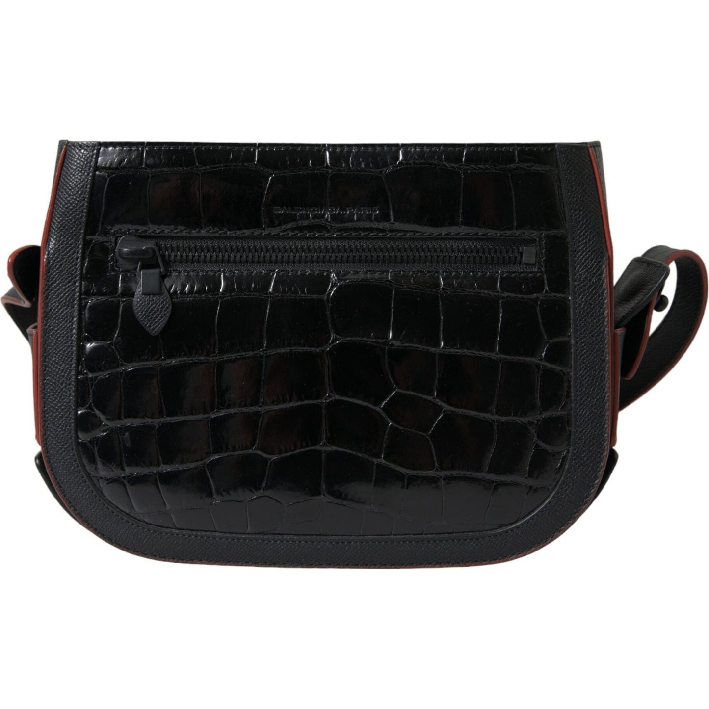 Balenciaga Elegant Exotic Leather Camera Bag Balenciaga Black