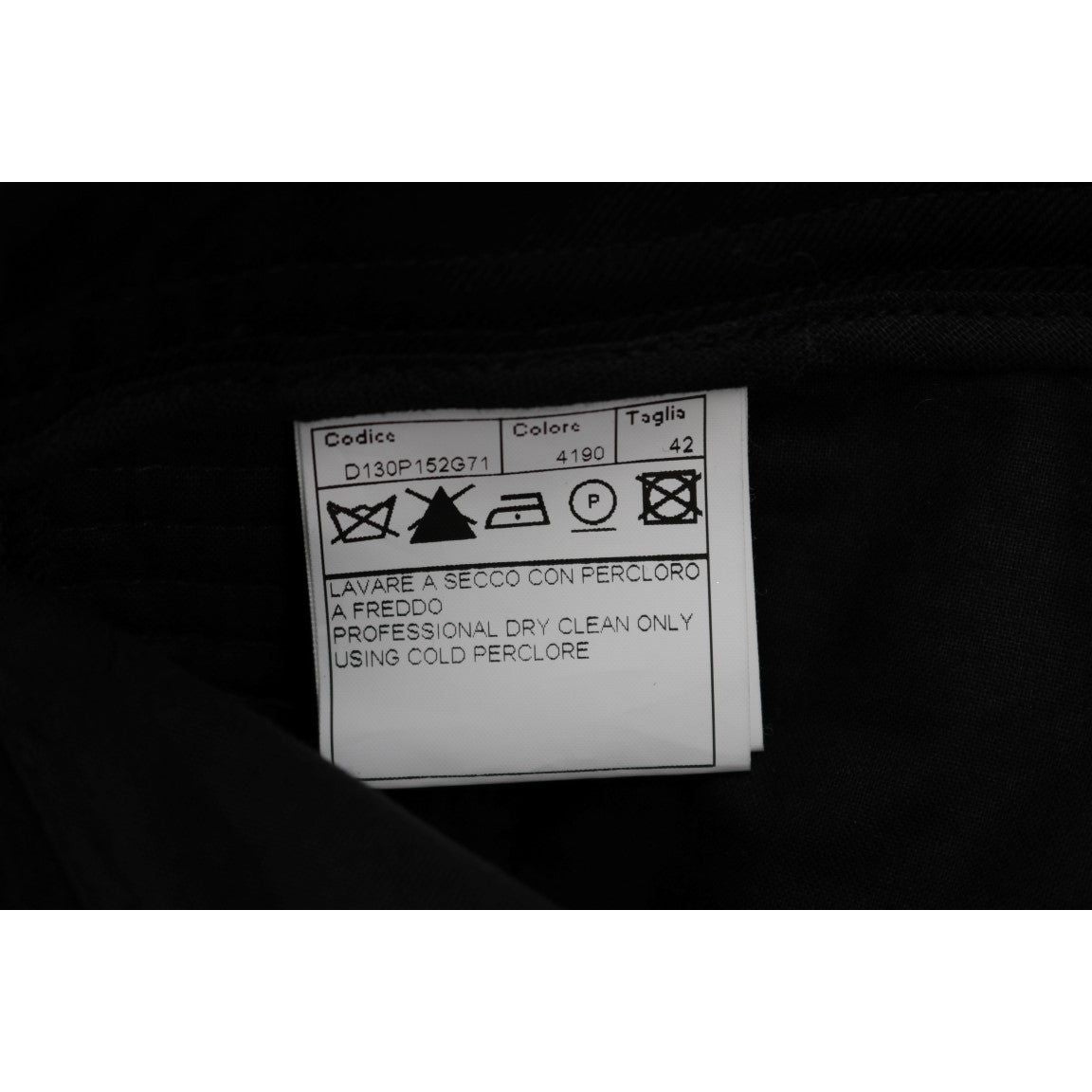 Ermanno Scervino Chic Black Slim Fit Trousers Jeans & Pants Ermanno Scervino Dark Gray