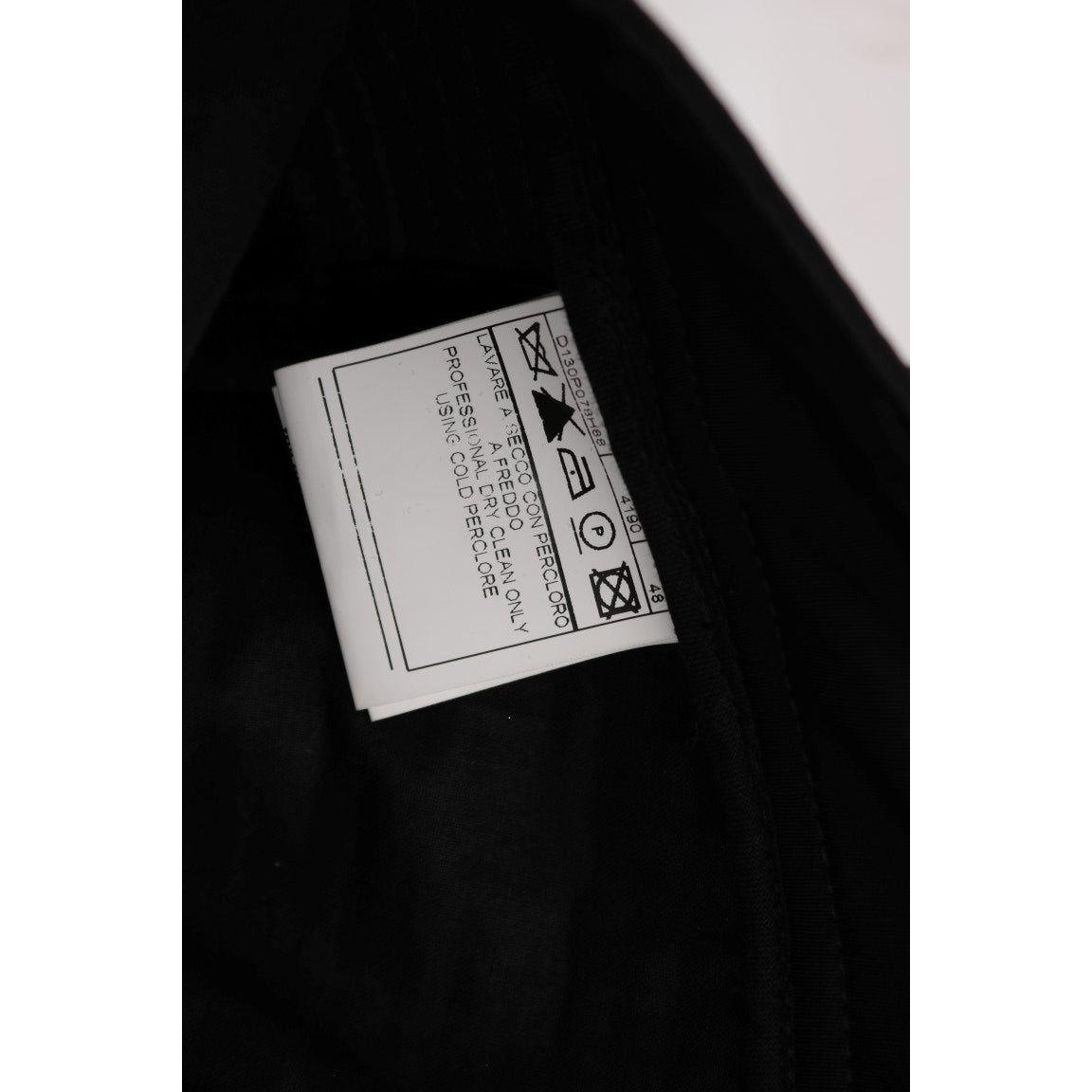 Ermanno Scervino Sleek Black Cotton Slim Fit Pants Jeans & Pants Ermanno Scervino Gray