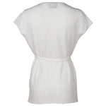 Alpha Studio White Cotton Dress AL-12973-IT40|S