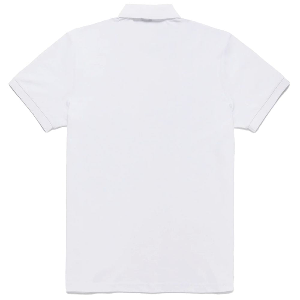 Refrigiwear Elegant White Polo with Embroidered Logo RE-12625-XL