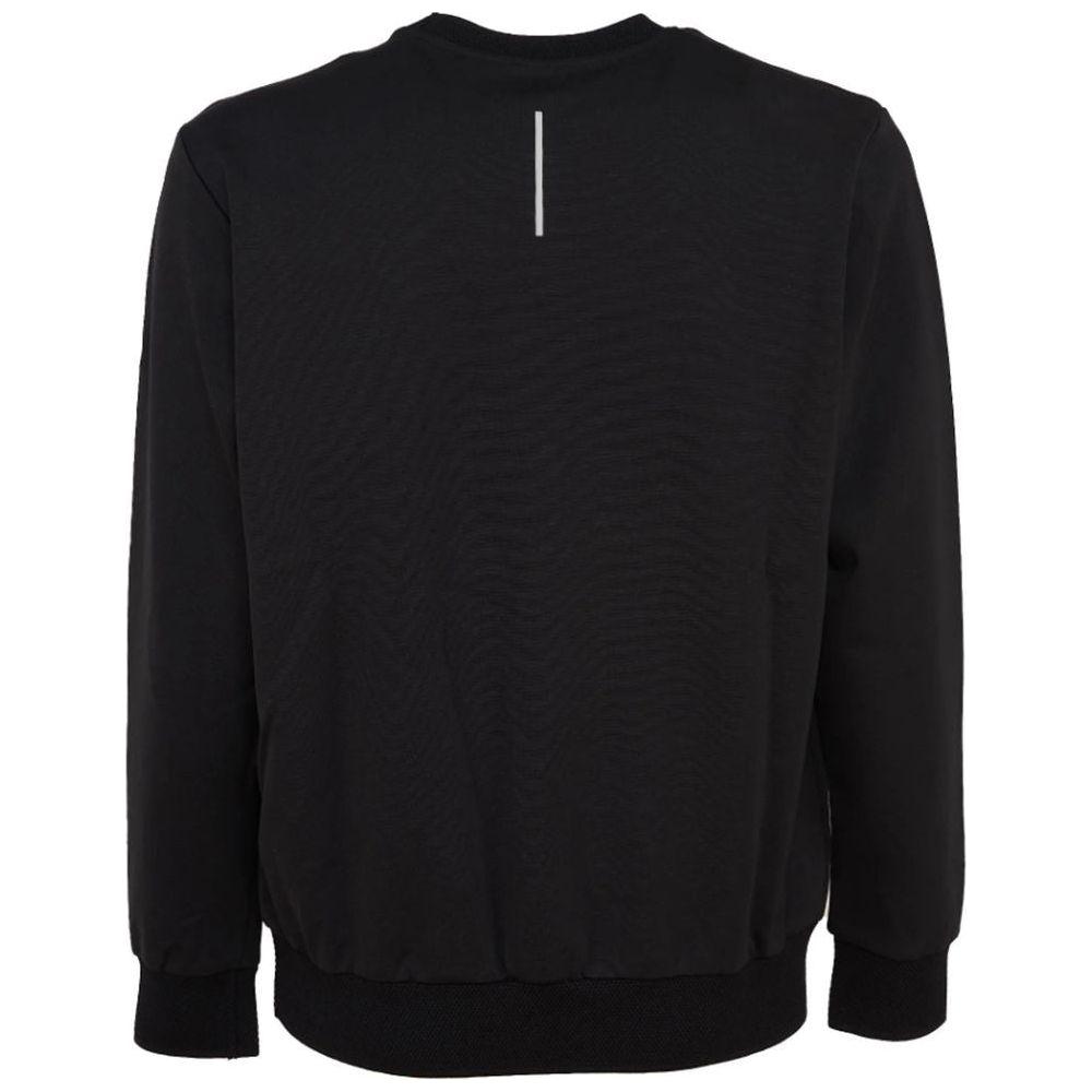 People Of Shibuya Chic Technical Fabric Crewneck Sweatshirt People Of Shibuya Black