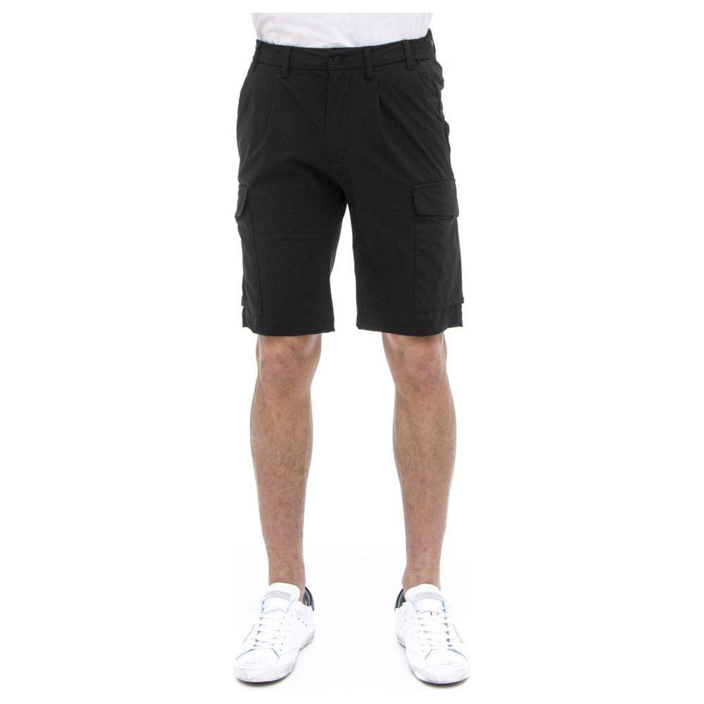 People Of Shibuya Sleek Urban Stretch Bermuda Shorts People Of Shibuya Dark Slate Gray