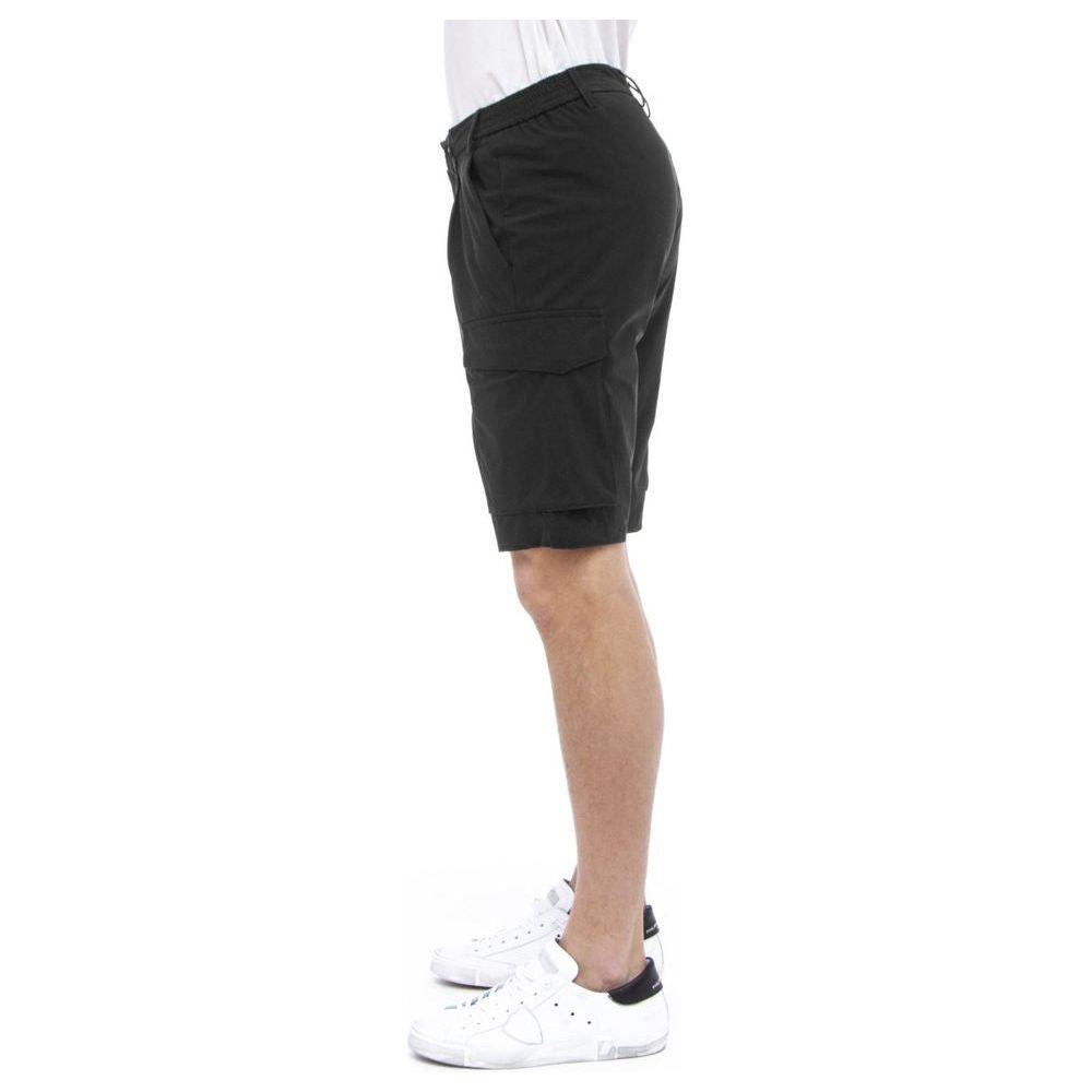 People Of Shibuya Sleek Urban Stretch Bermuda Shorts People Of Shibuya Dark Slate Gray