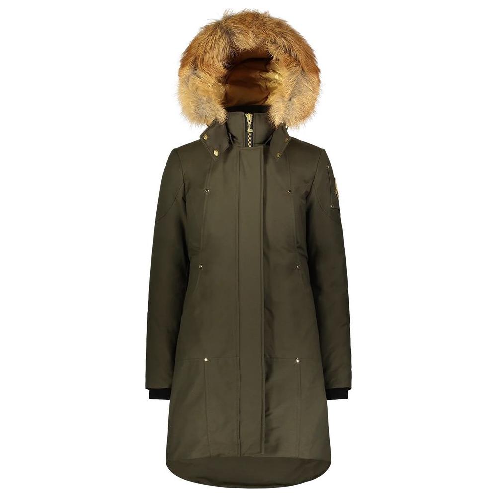 Moose Knuckles Army Cotton Women Coat Moose Knuckles Dark Slate Gray
