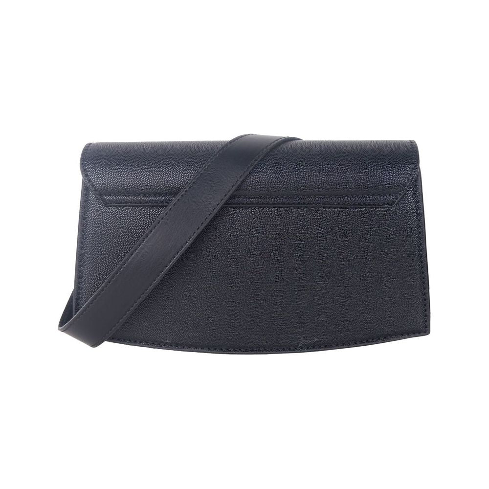 Plein Sport Black Polyethylene Women Crossbody Bag Plein Sport Dark Slate Gray