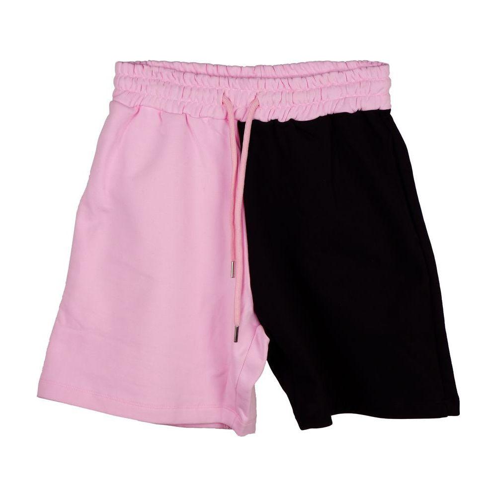 Comme Des Fuckdown Chic Two-Tone Graphic Shorts Comme Des Fuckdown Thistle
