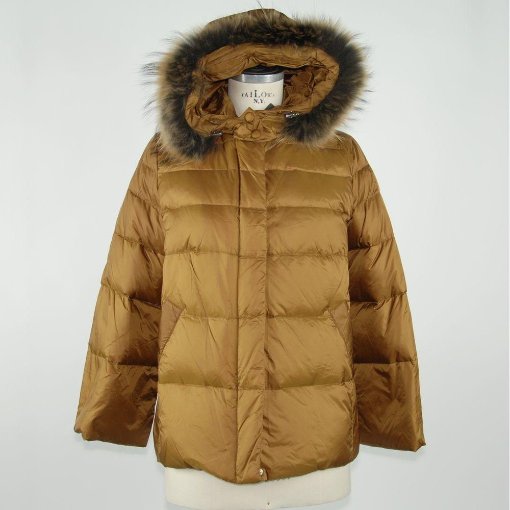 Emilio Romanelli Yellow Polyamide Women Coat Emilio Romanelli Light Gray