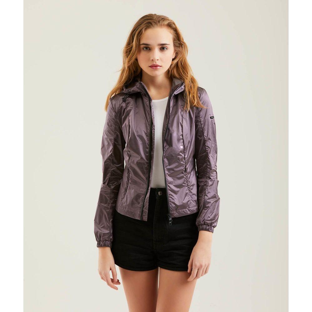 Refrigiwear Pink Polyamide Women's Jacket Refrigiwear Light Gray