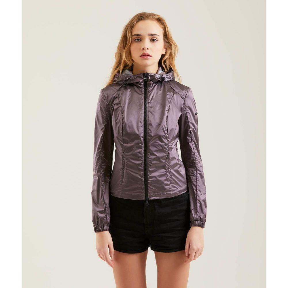 Refrigiwear Pink Polyamide Women's Jacket Refrigiwear Light Gray