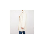 Love Moschino Chic White Winter Elegance Long Coat LO-10253-IT46 | L
