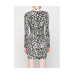 Love Moschino White Viscose Women Dress LO-10255-IT40|S