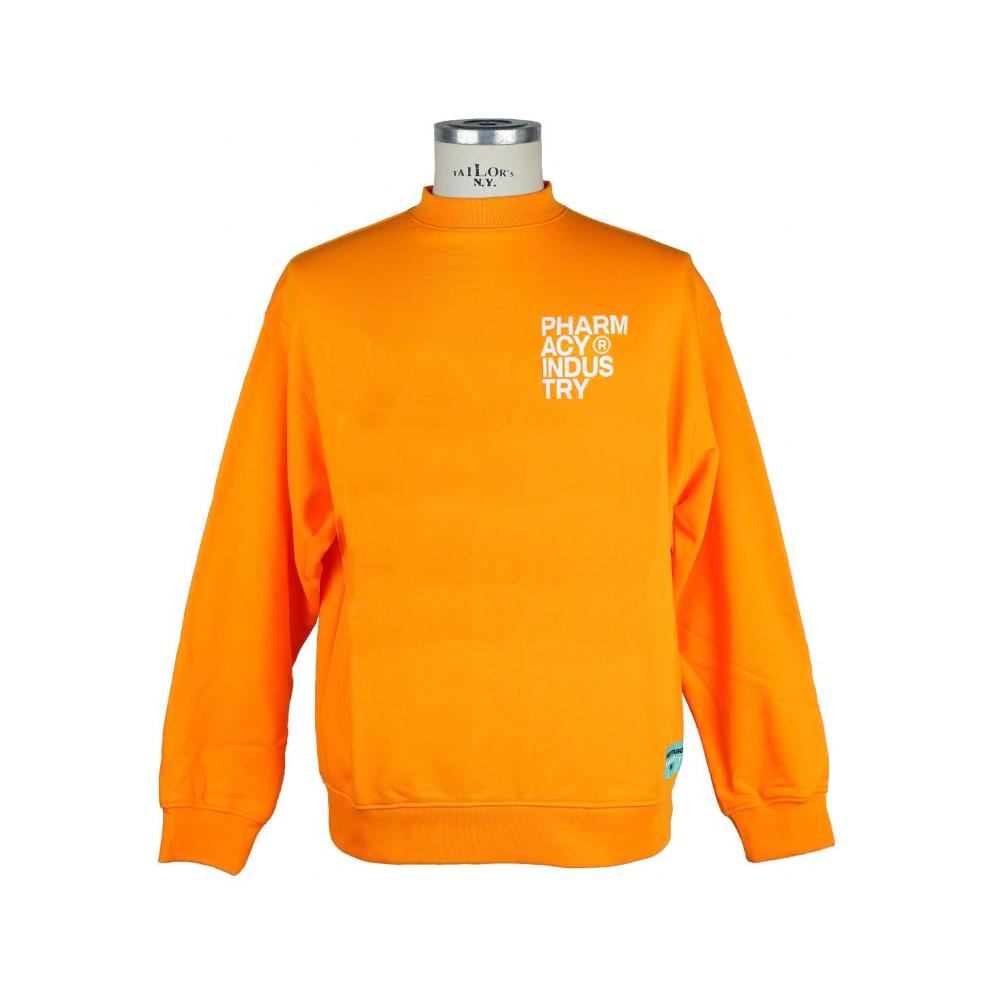 Pharmacy Industry Chic Orange Logo Crewneck Sweatshirt Pharmacy Industry Dark Orange