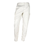 Don The Fuller White Cotton Men's Trouser DO-6935-W36