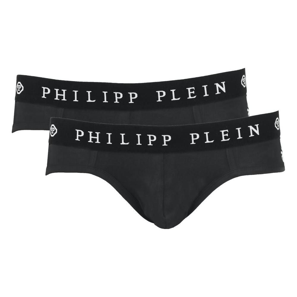 Philipp Plein Black Cotton Men Boxer Short Pack Philipp Plein Dark Slate Gray
