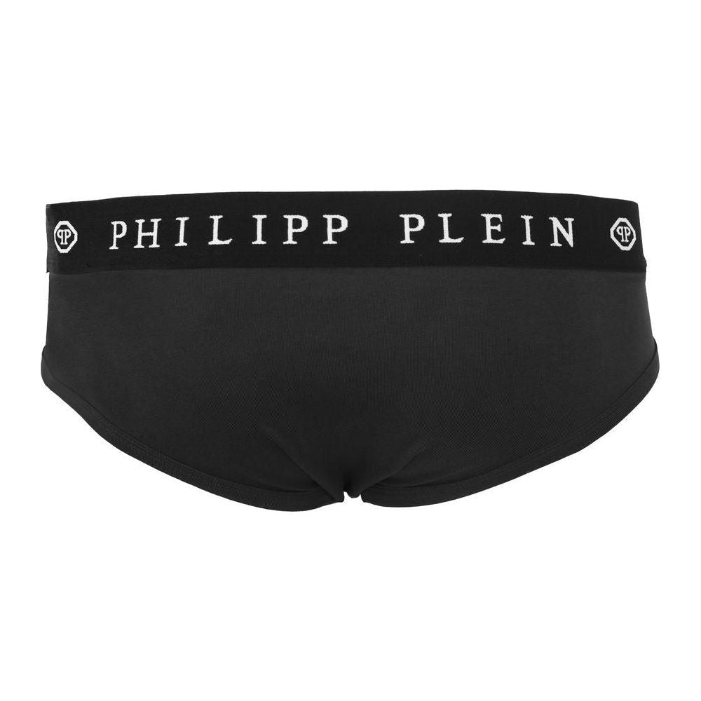 Philipp Plein Black Cotton Men Boxer Short Pack Philipp Plein Dark Slate Gray