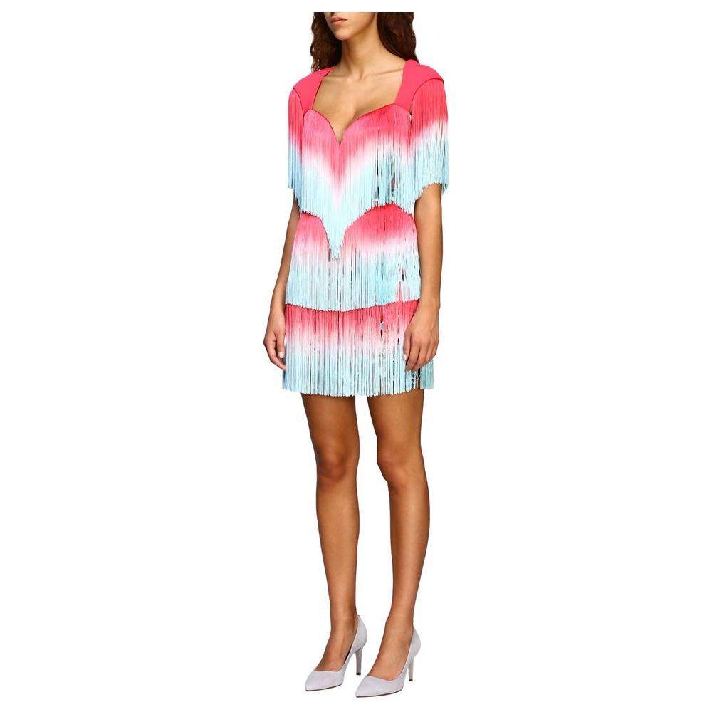 Elisabetta Franchi Pink Polyester Women Dress Elisabetta Franchi Thistle