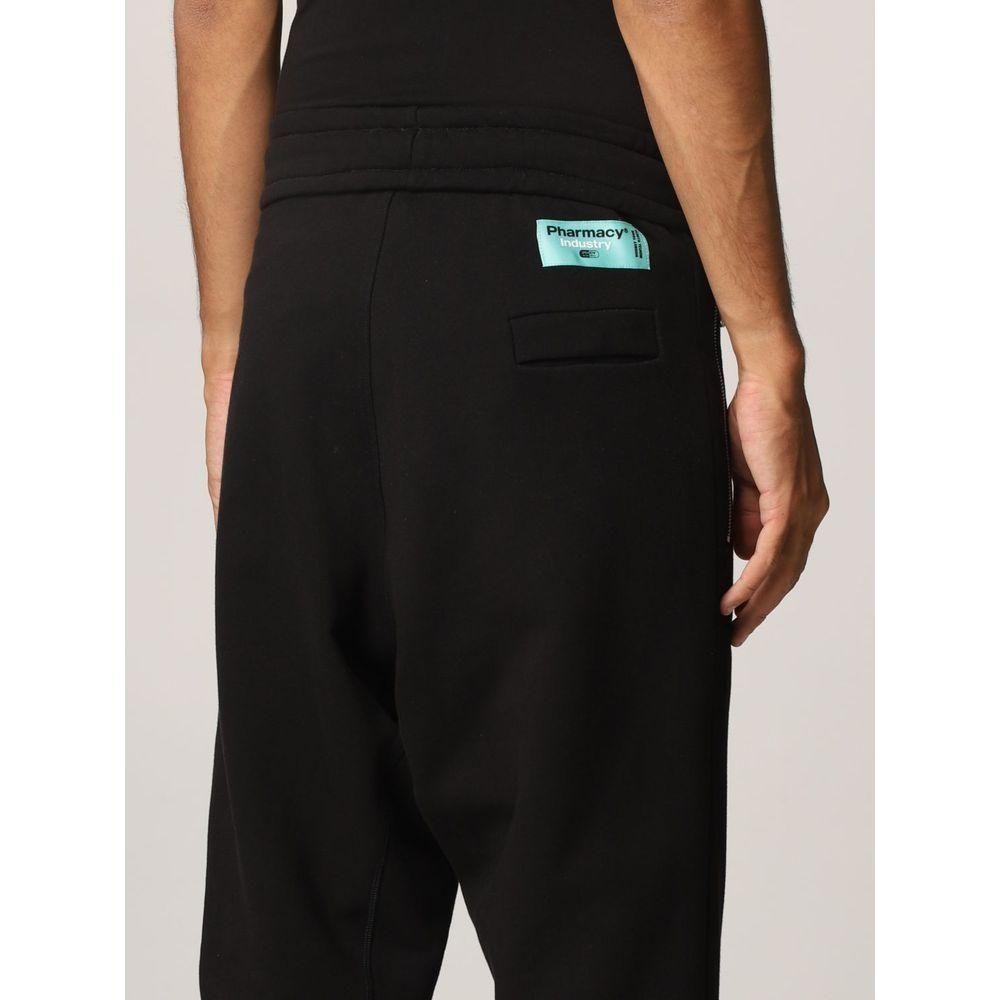 Pharmacy Industry Black Cotton Men Pants Pharmacy Industry Black