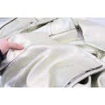 Dolce & Gabbana Gold Viscose Long Double Breasted Jacket JKT3443-50