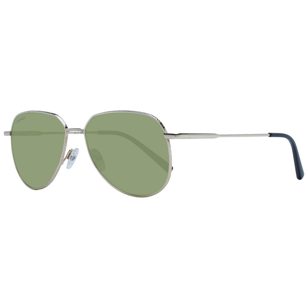 Serengeti Gold Unisex Sunglasses Serengeti Dark Sea Green
