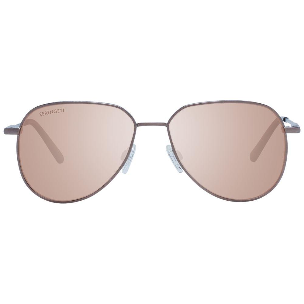 Serengeti Bronze Unisex Sunglasses Serengeti Gray