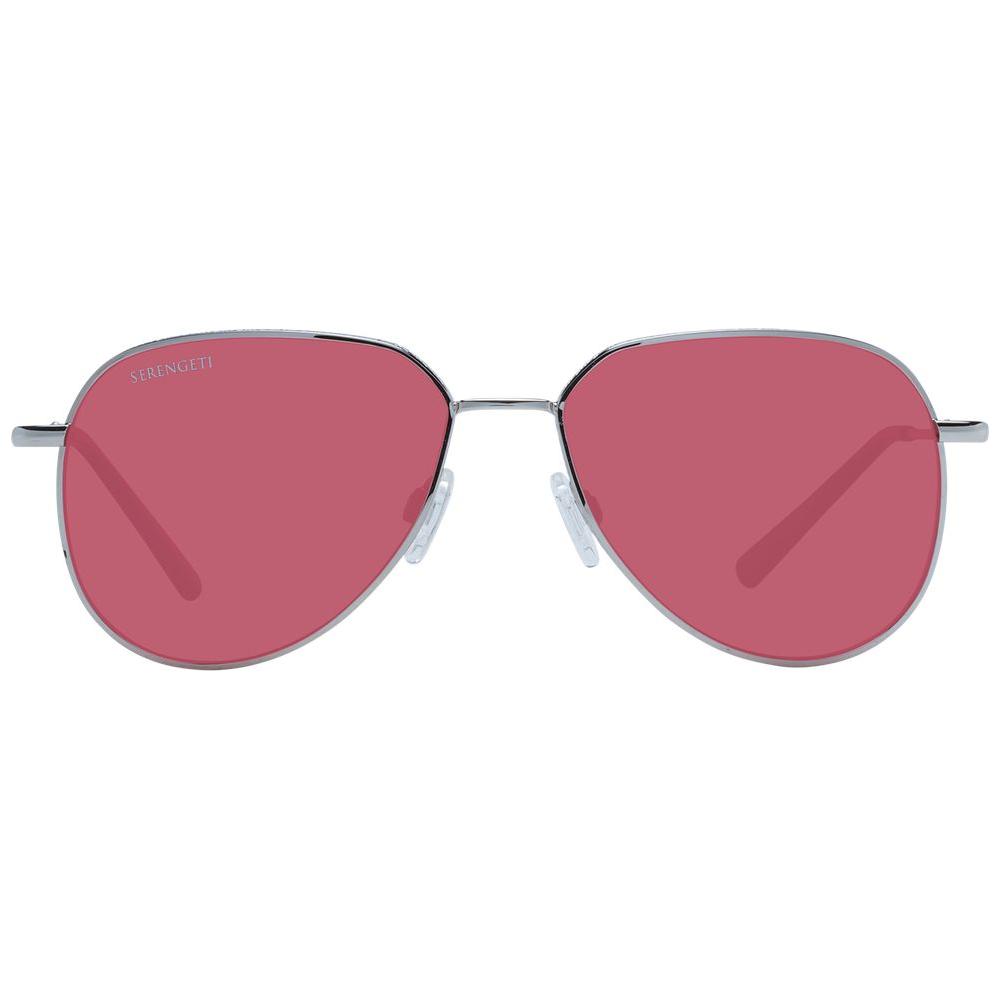 Serengeti Silver Unisex Sunglasses Serengeti Pale Violet Red