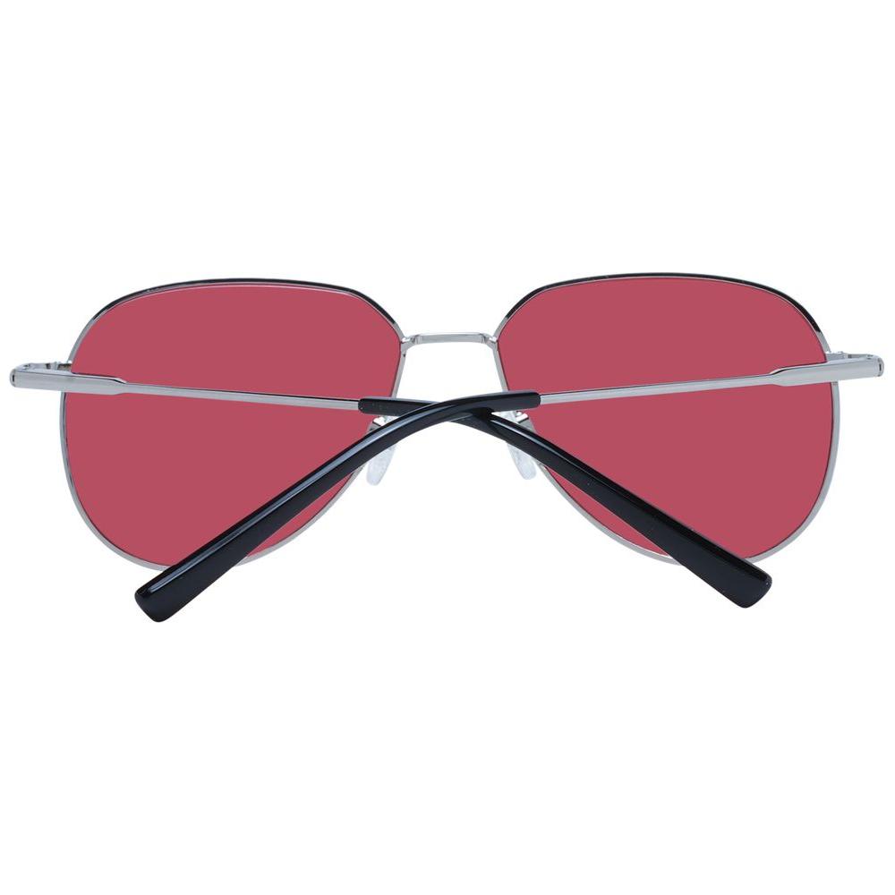 Serengeti Silver Unisex Sunglasses Serengeti Maroon