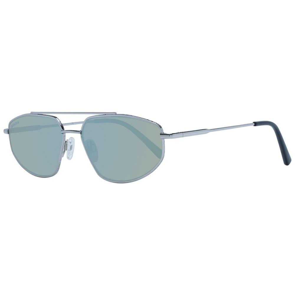 Serengeti Silver Men Sunglasses Serengeti Dark Gray