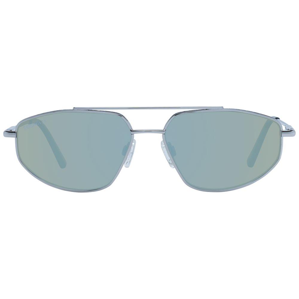 Serengeti Silver Men Sunglasses Serengeti Dark Gray